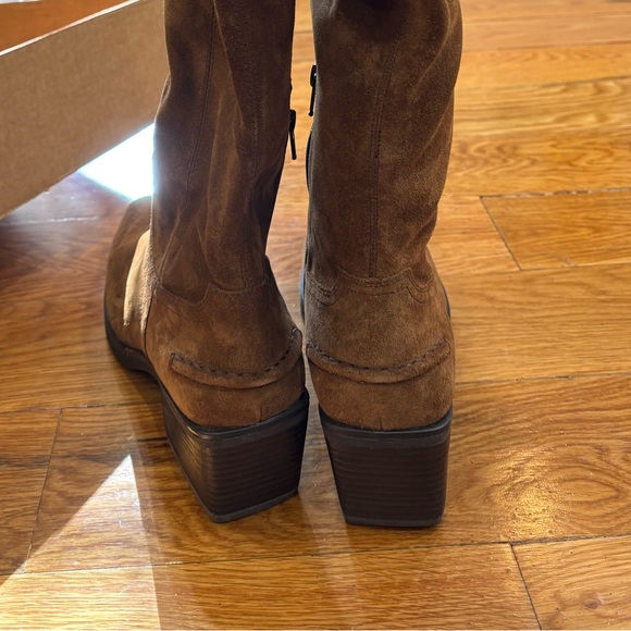 Vagabond Shoemakers Simone Tall Boots Brown Suede - Picture 8 of 8